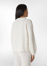 PULLOVER AUS KASCHMIR-GEMISCH, WEISS - MILK WHITE | DEHA