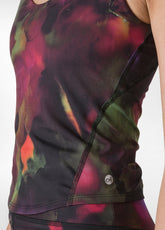 BEDRUCKTE TOP MIT V-AUSSCHNITT, MEHRFARBIG - CAMUFLOWER | DEHA
