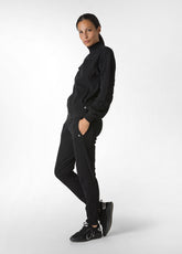 RIBBED TRIMS SWEATPANTS, BLACK - Leisurewear | DEHA