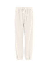 TEXTURED JOGGER PANTS, WHITE - Leisurewear | DEHA