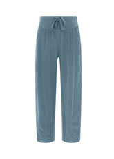 CORDUROY COMBINED PANTS, BLUE - Pants | DEHA