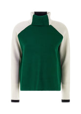 COLOR BLOCK PULLOVER, GREEN - Best Sellers | DEHA